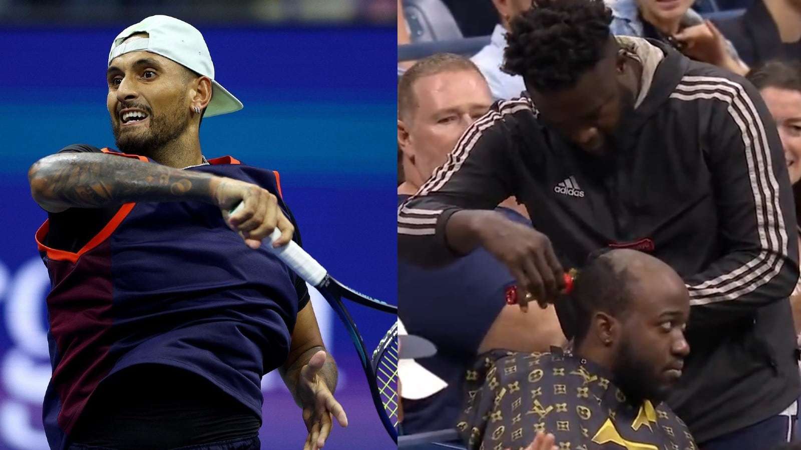 JiDion got a haircut at the US Open.