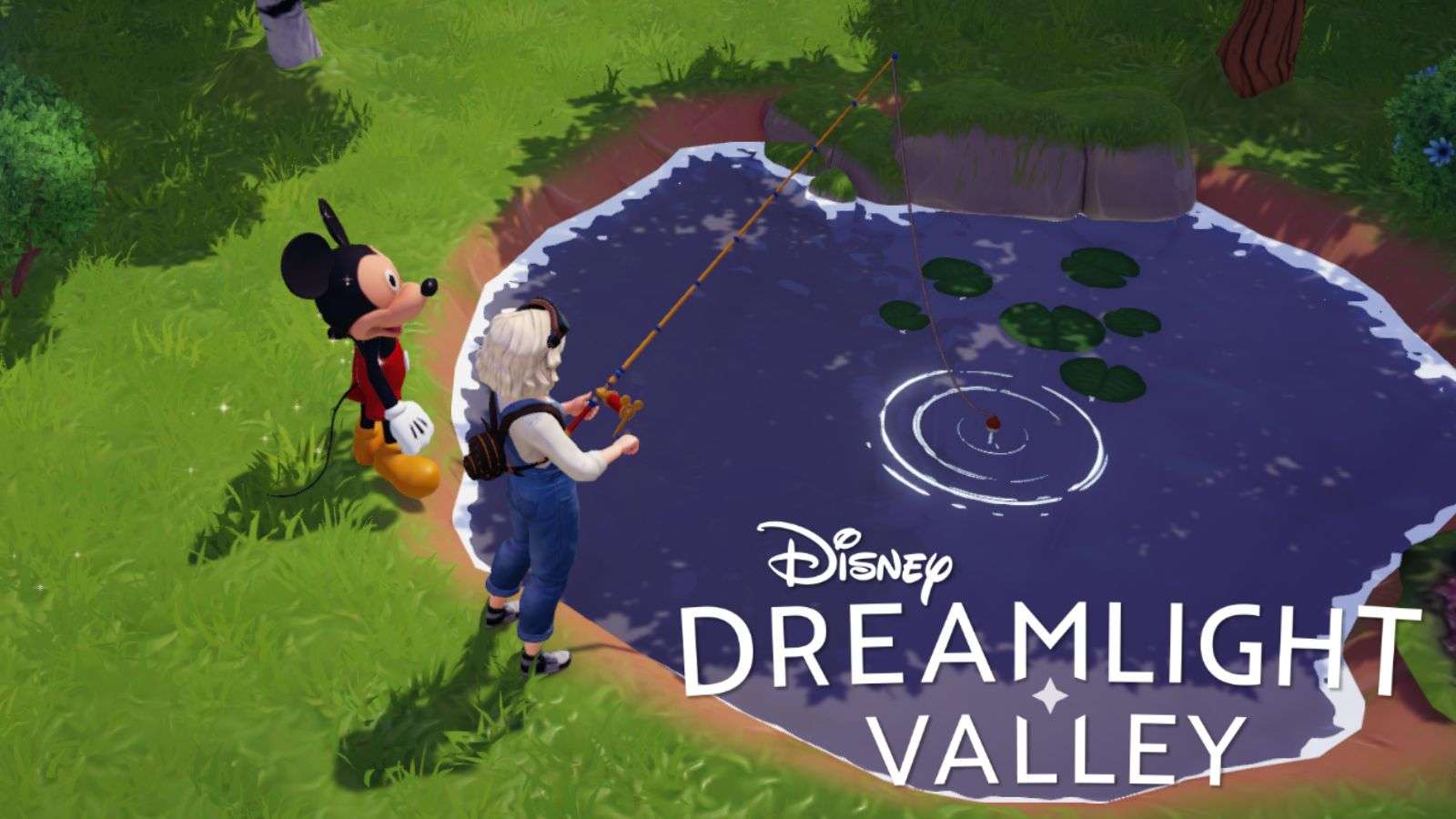 Fishing in Disney Dreamlight Valley