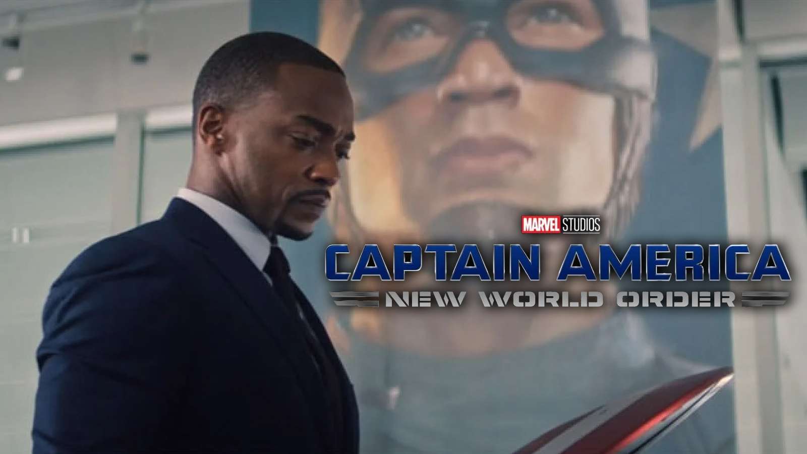 An image of Anthony Mackie as Captain America in The Falcon and The Winter Soldier