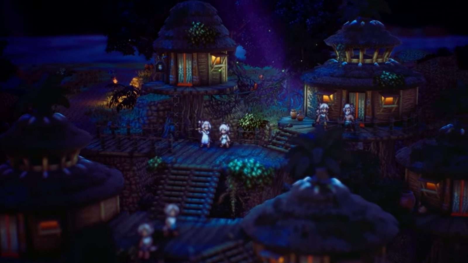 overview of town in octopath traveler 2