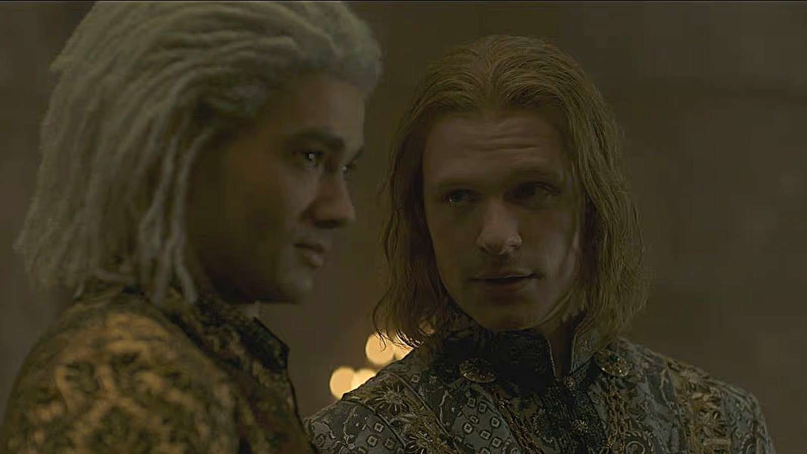 Laenor Velaryon and Joffrey Lonmouth in House of the Dragon
