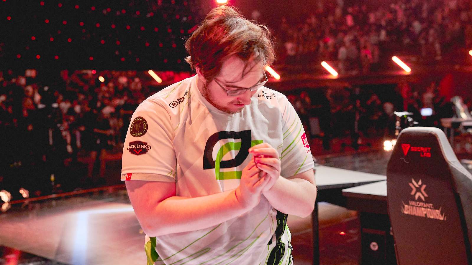 yay claps his hands on OpTic before he signed with Cloud9 Valorant