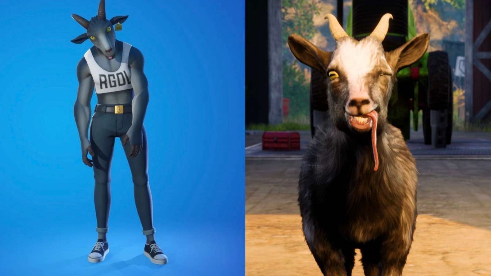 fortnite goat simulator skin