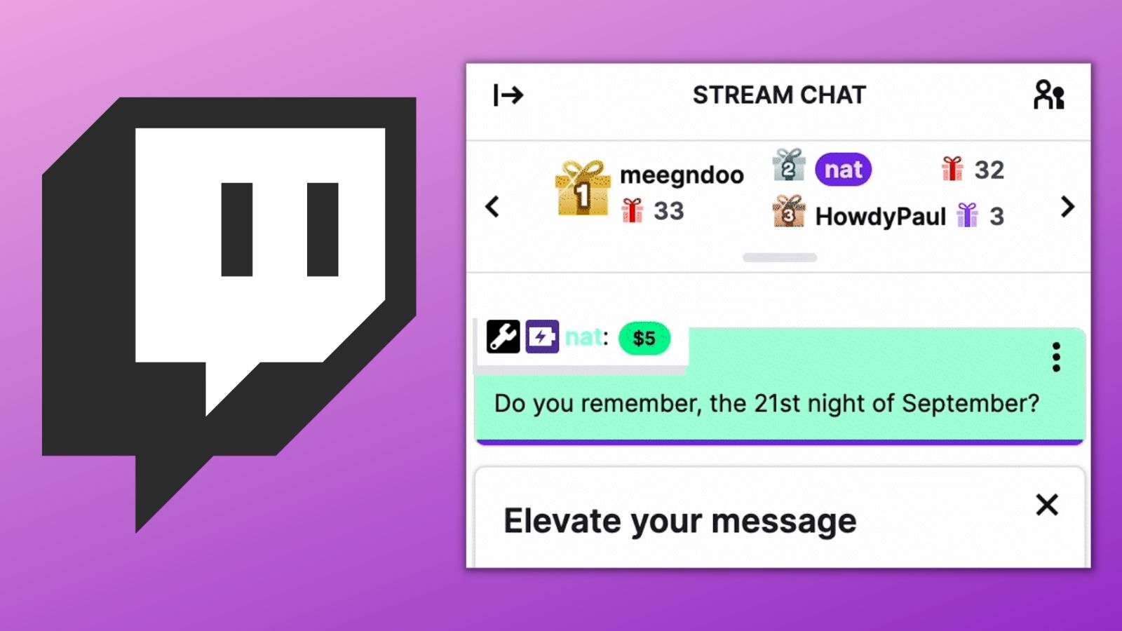 twitch elevated chat header