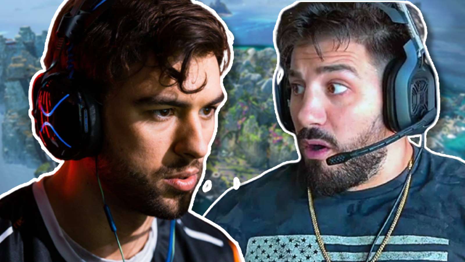NICKMERCS and Snip3down in Apex Legends image.