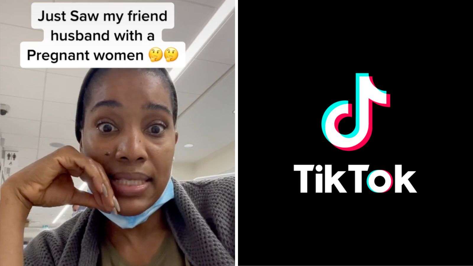 TikToker catches friend's husband cheating with pregnant woman