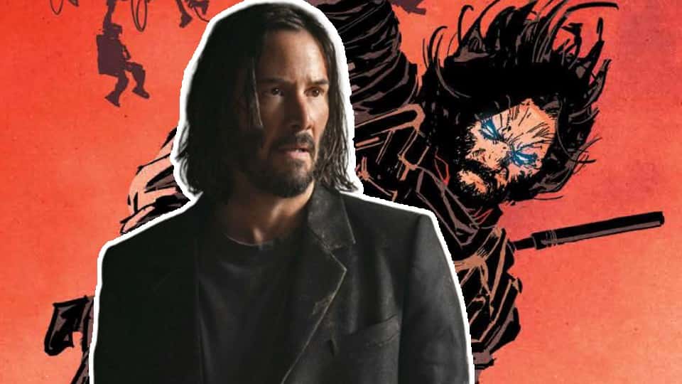 Keanu Reeves and the BRZRKR comic