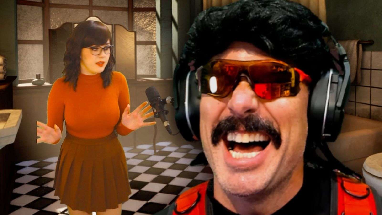dr disrespect on cosplay stream