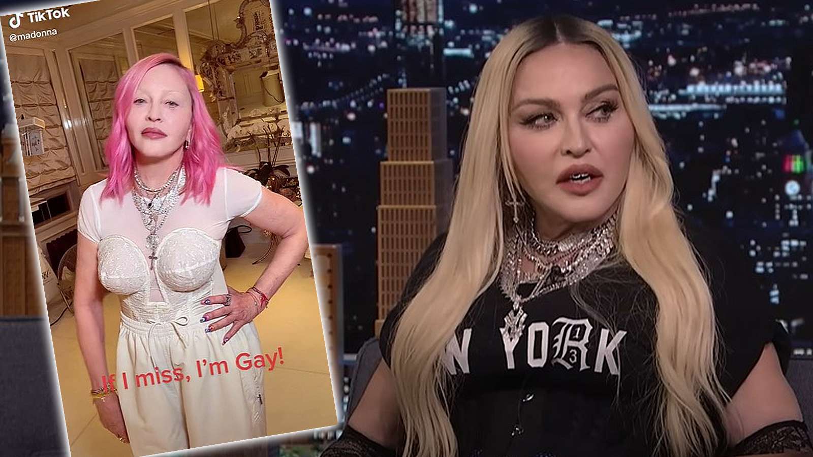 Did madonna come out in viral tiktok video