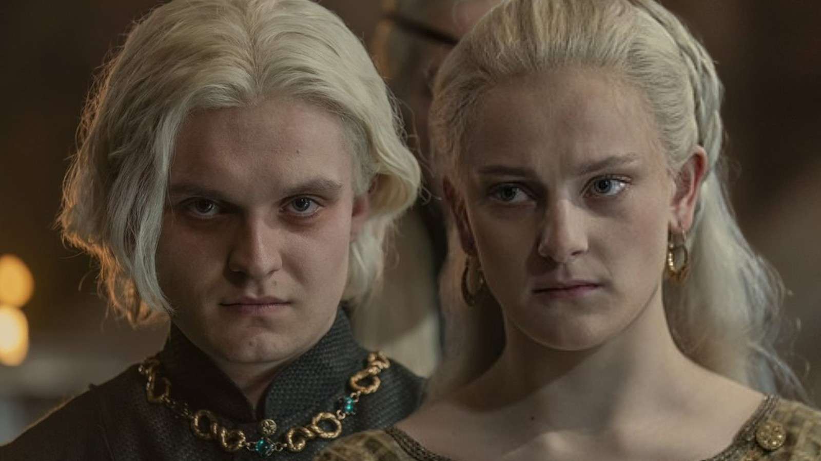 Aegon II and Helaena in House of the Dragon