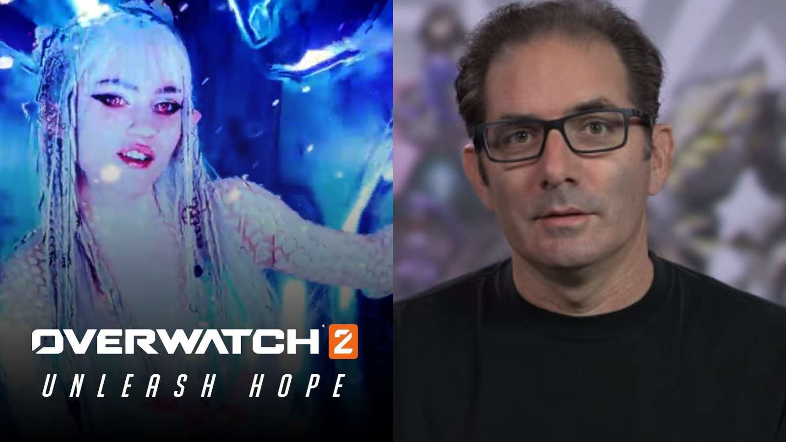 Grimes with jeff kaplan in ow2