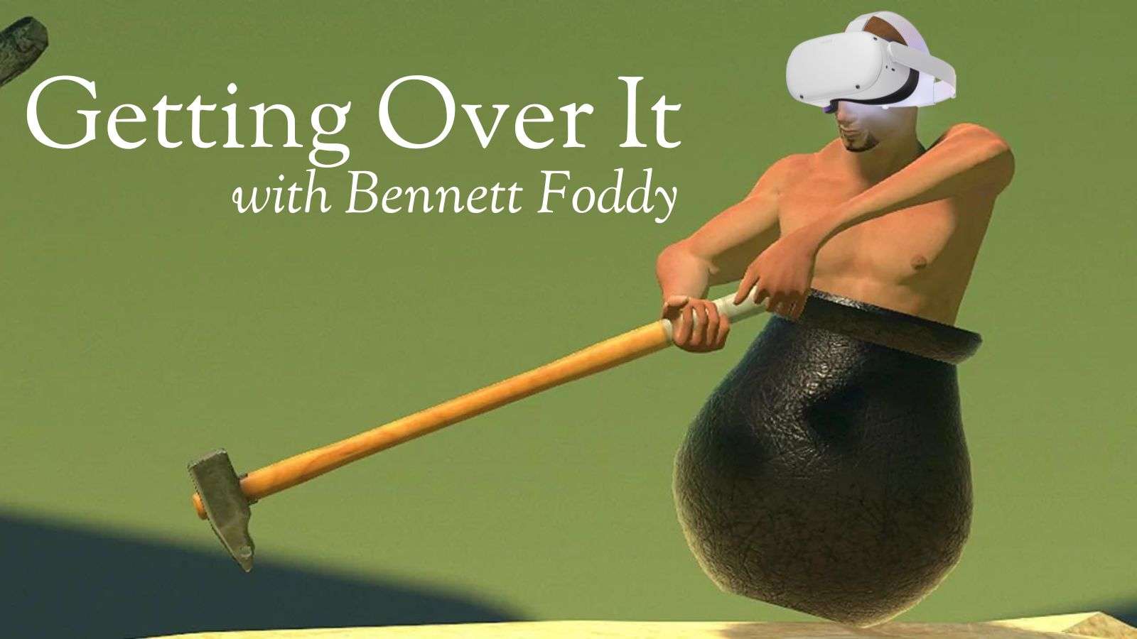 getting over it vr header