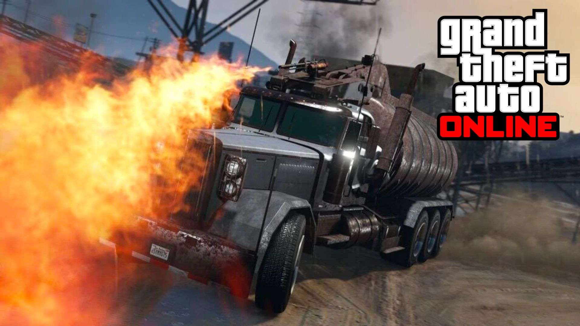 Apocalypse Cerberus car with flamethrower in GTA Online