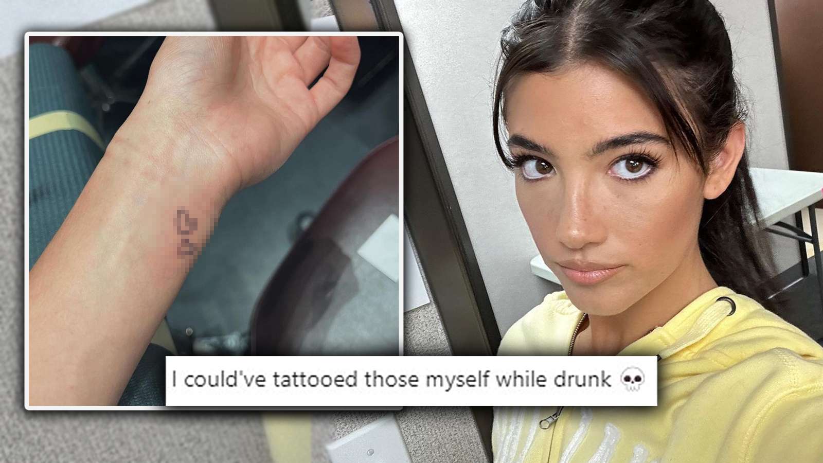 Charli D'Amelio faces backlash over unique tatoos
