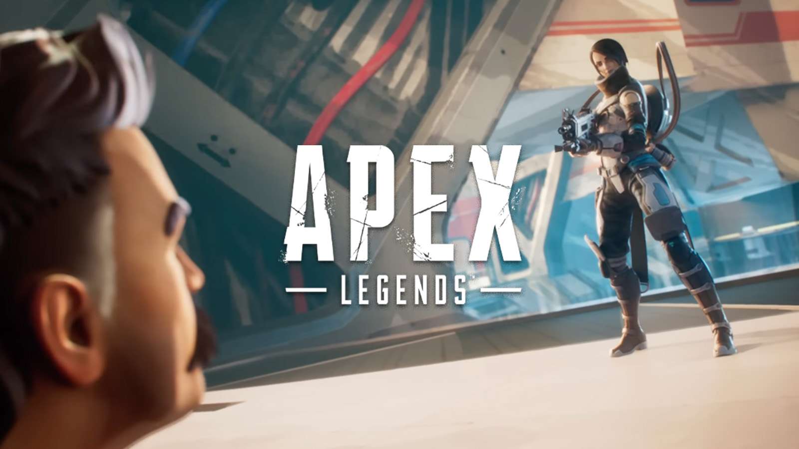 Catalyst aiming at Fuse from Apex Legends Eclipse Trailer