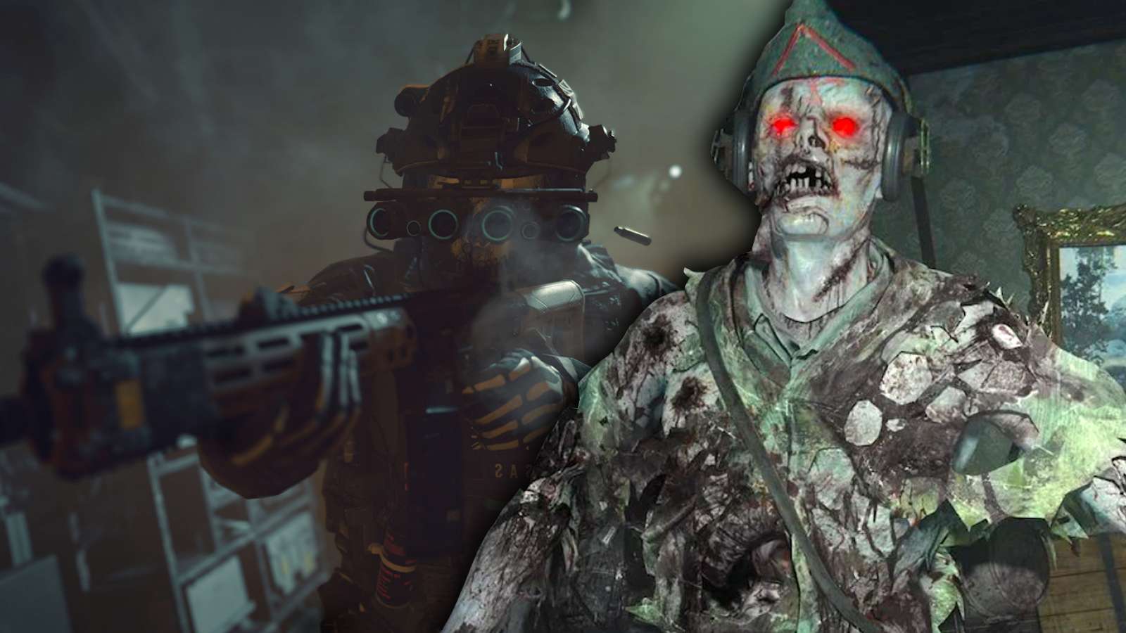 A concept image of zombies in modern warfare 2
