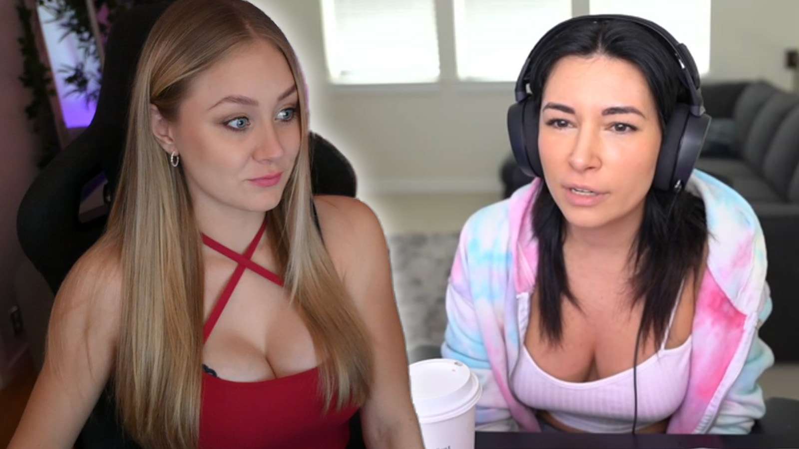 Kandyland and Alinity looking into cameras