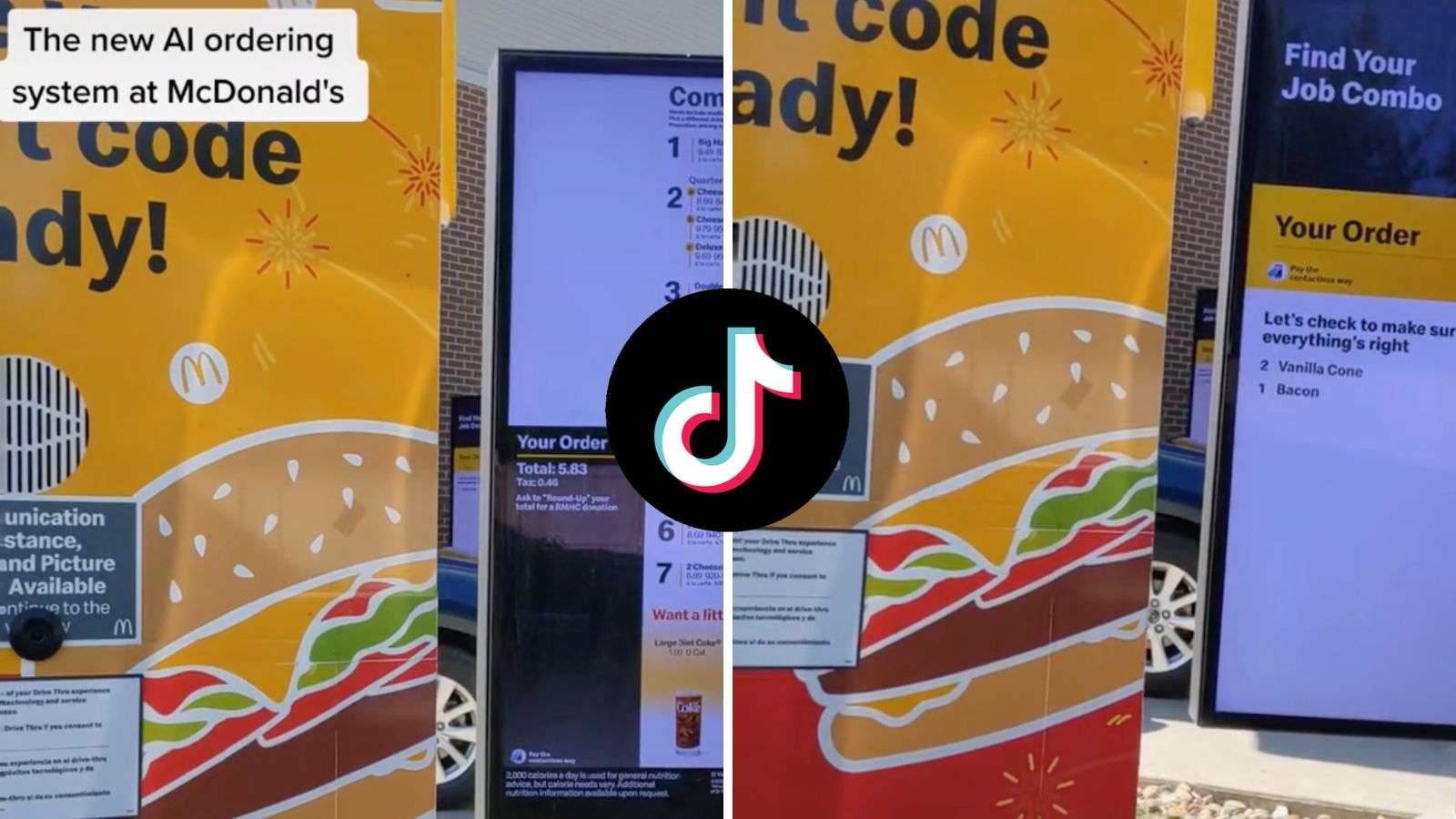 TikToker tries to order via McDonald’s AI drive-thru and it ends in disaster