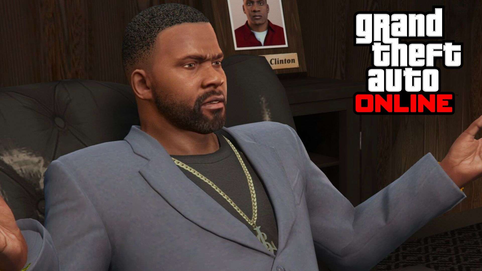 Franklin in GTA Online The Contract with GTA Online logo