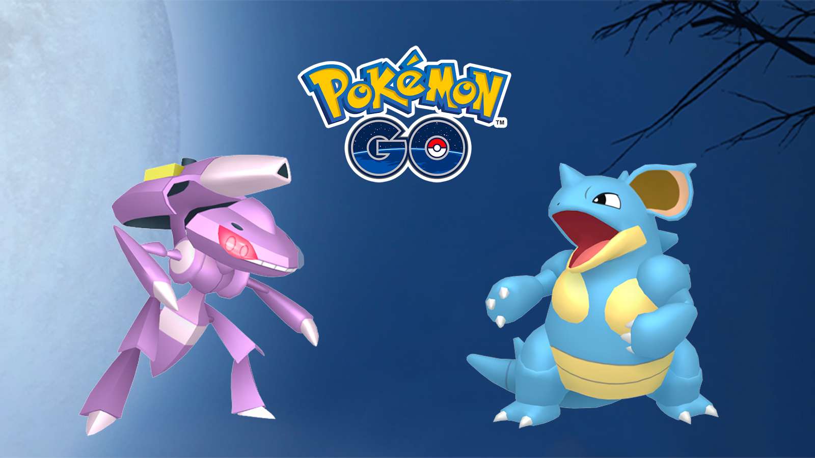 Genesect appearing in the Pokemon GO Halloween Cup best team