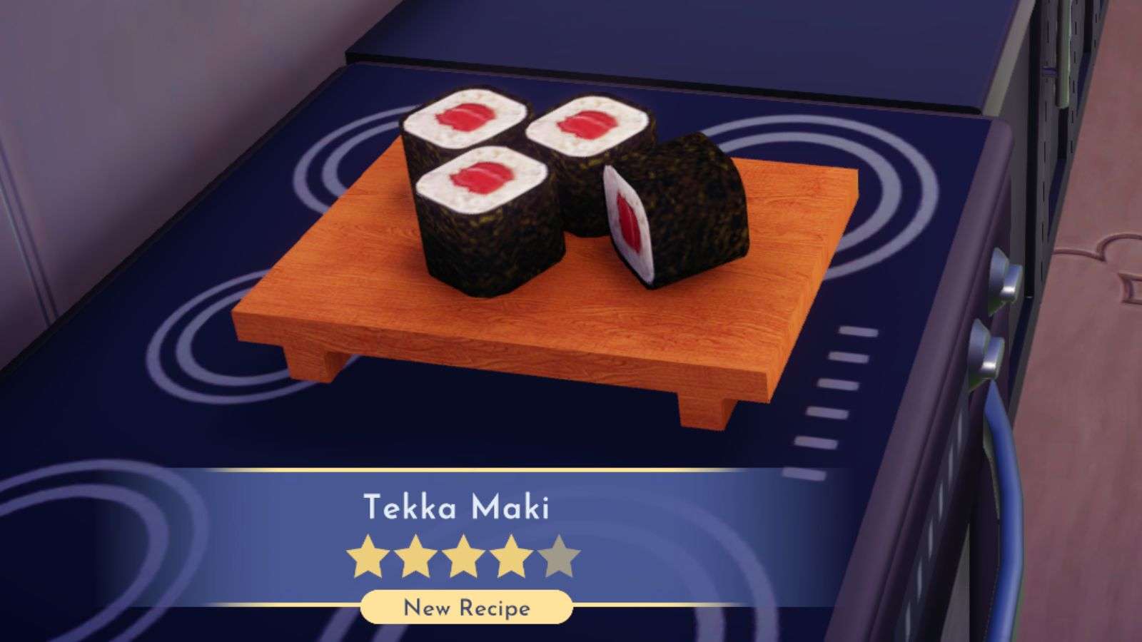 Tekka Maki recipe in Disney Dreamlight Valley