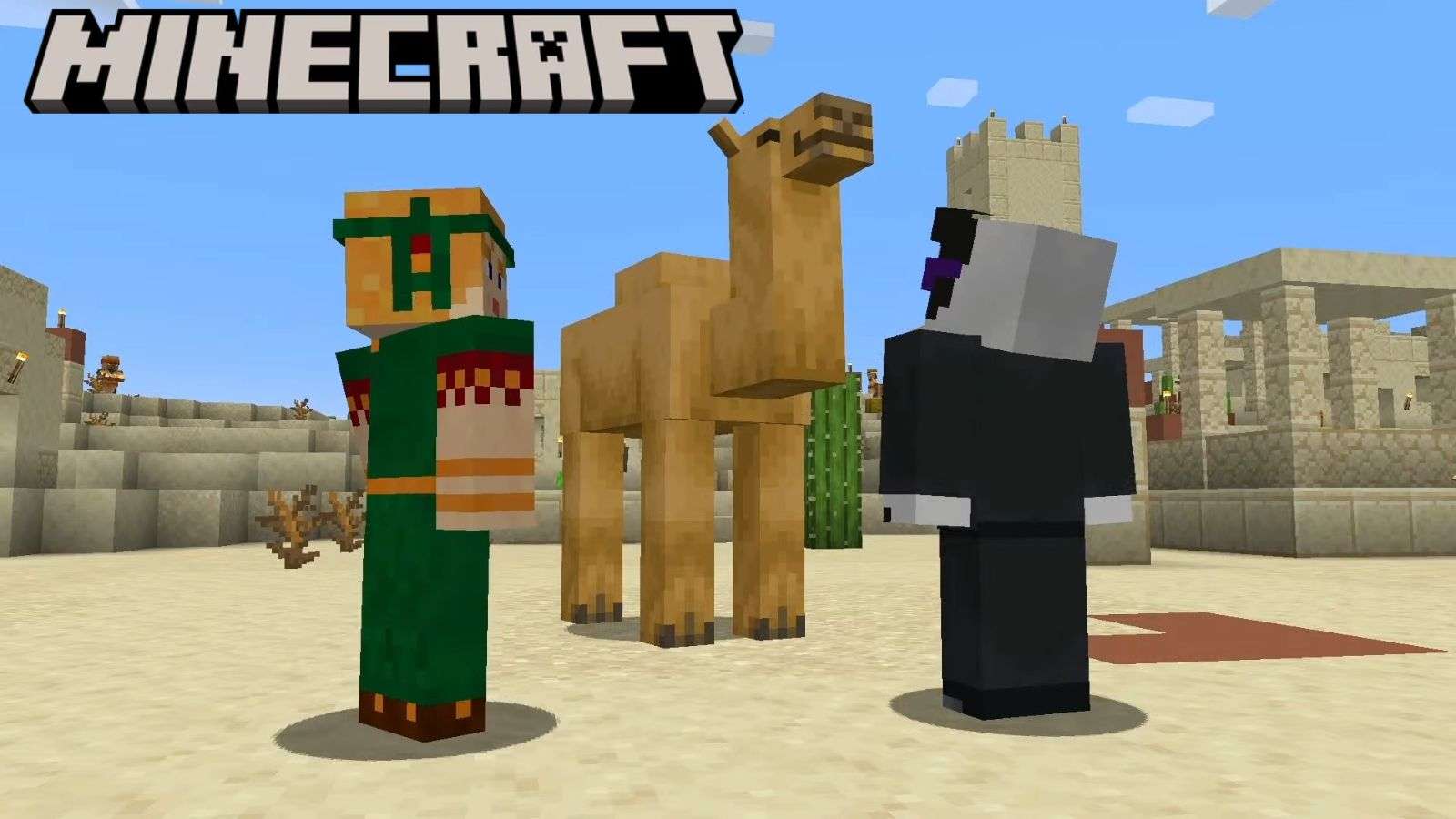 Minecraft Camels how to tame them