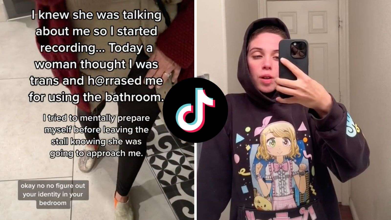 "Karen" harasses TikToker in the bathroom after assuming she’s trans