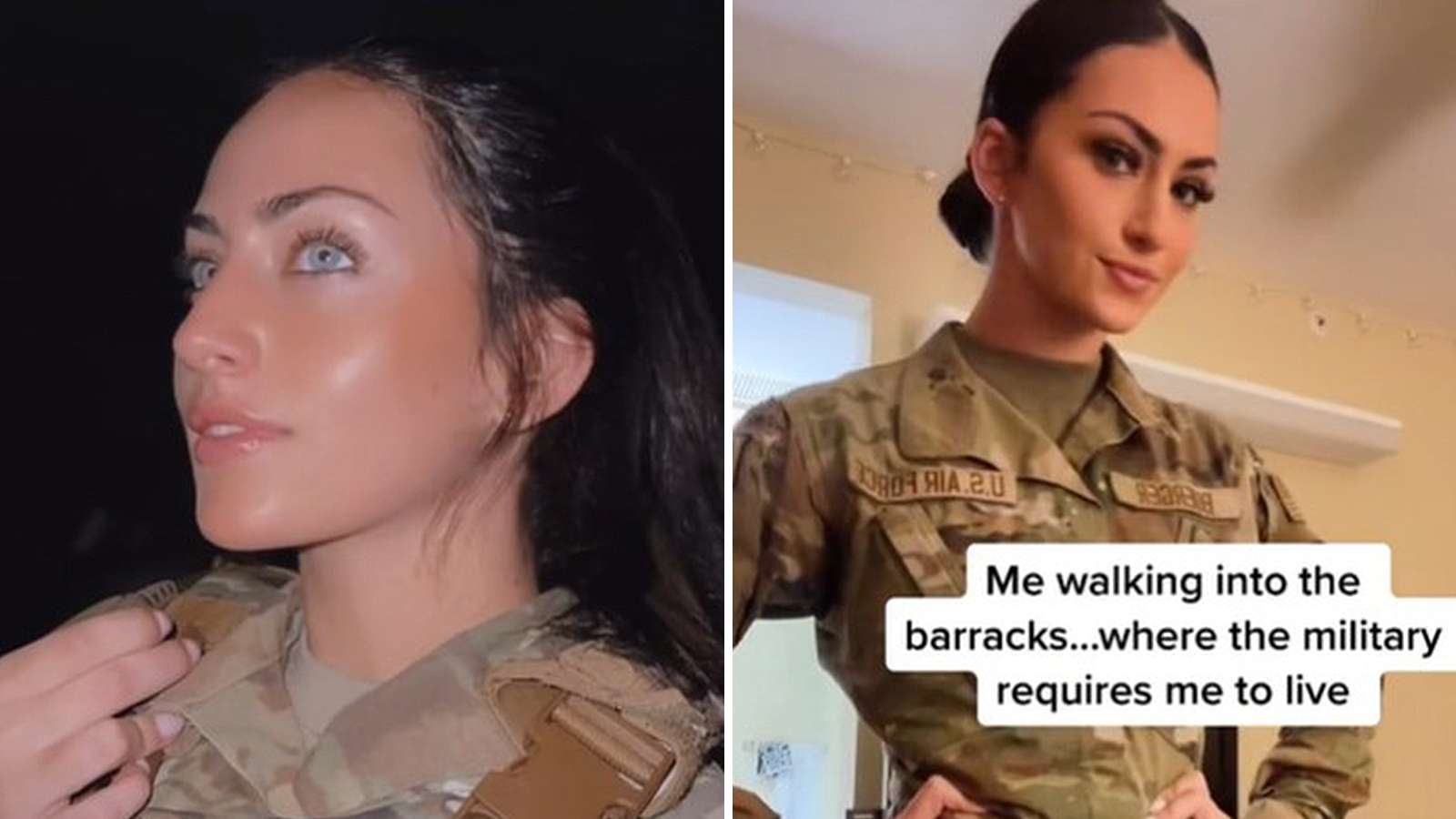 TikTok Megan Fox lookalike goes viral for showing military work life