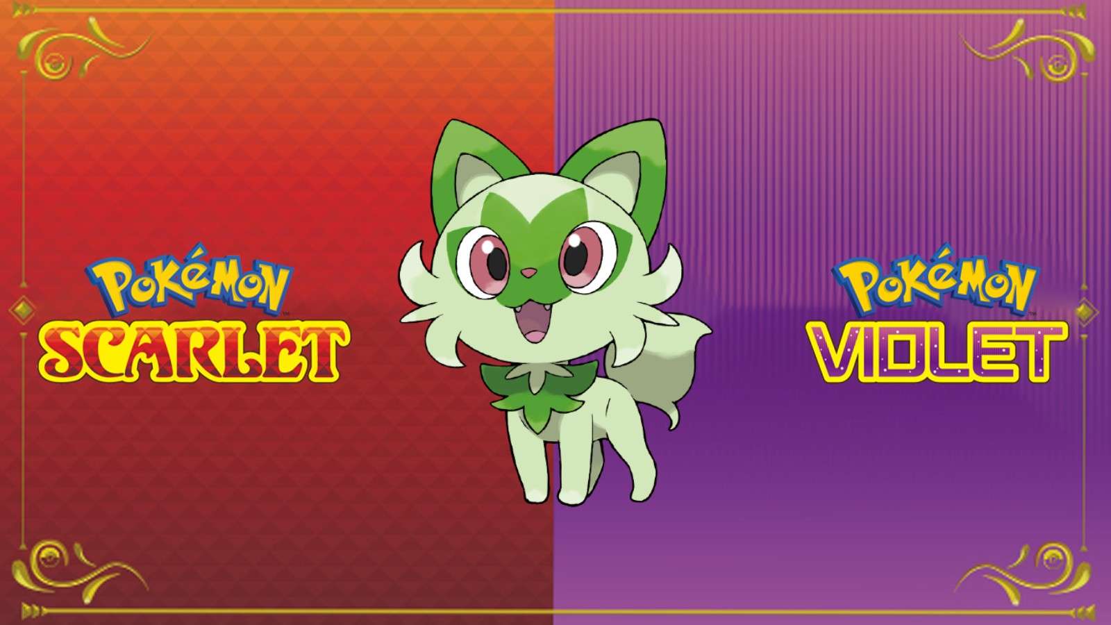 Sprigatito Pokemon Scarlet & Violet