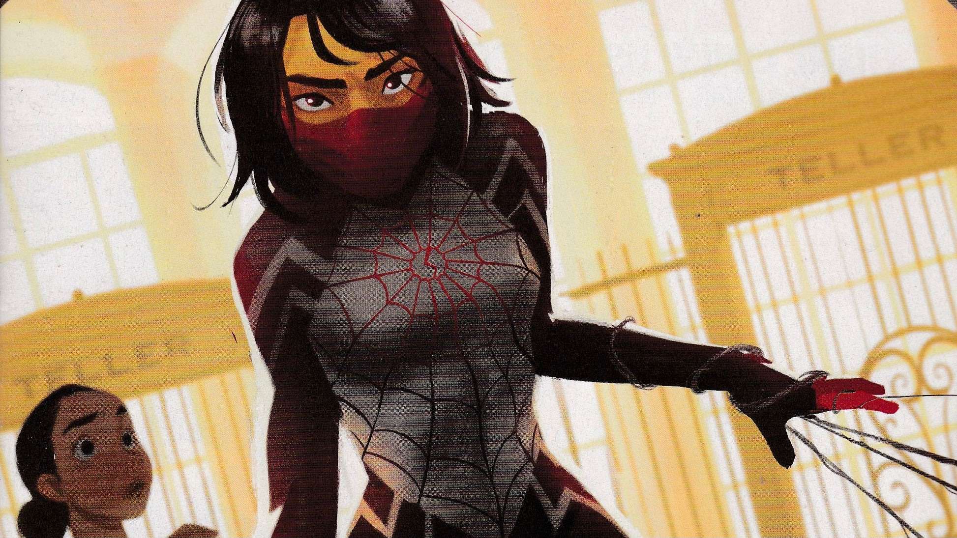 Marvel comic character Silk.