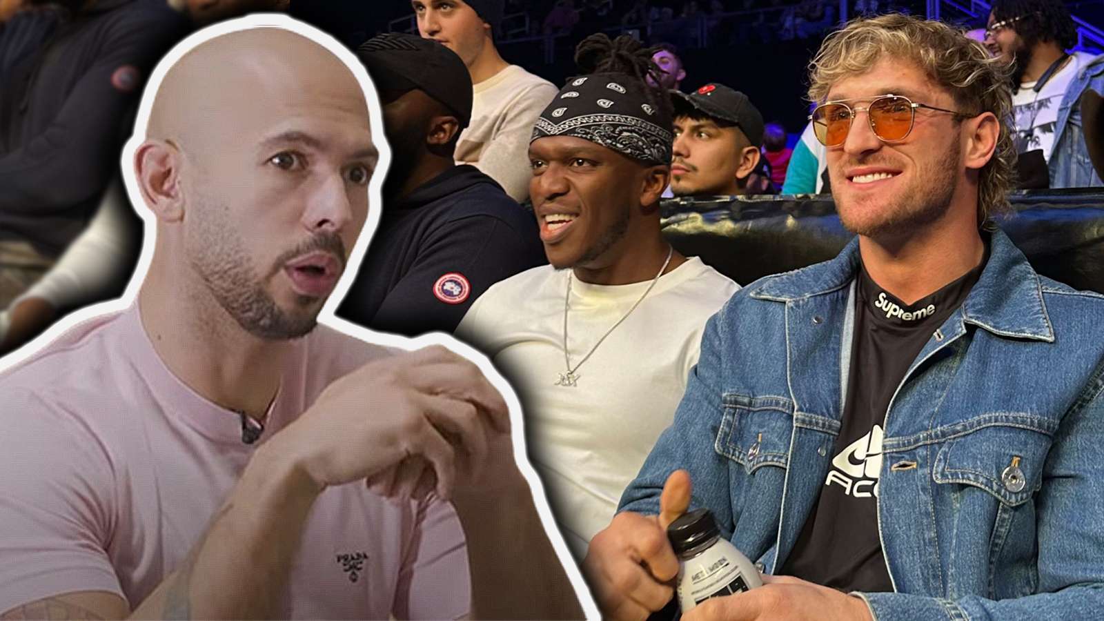 Andrew Tate slams Logan Paul for supporting KSI boxing event