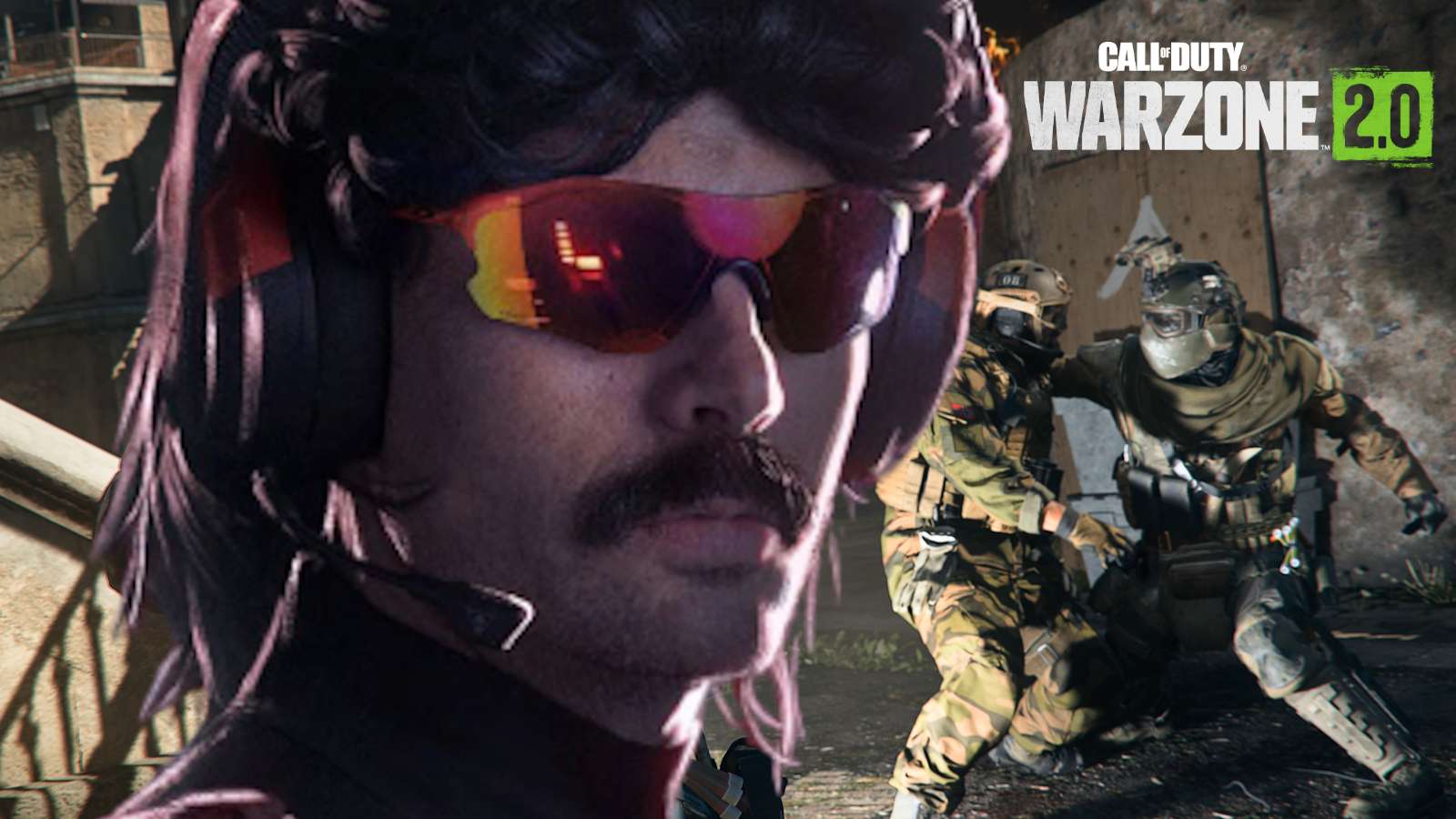 dr disrespect trolls warzone 2 player with proximity chat
