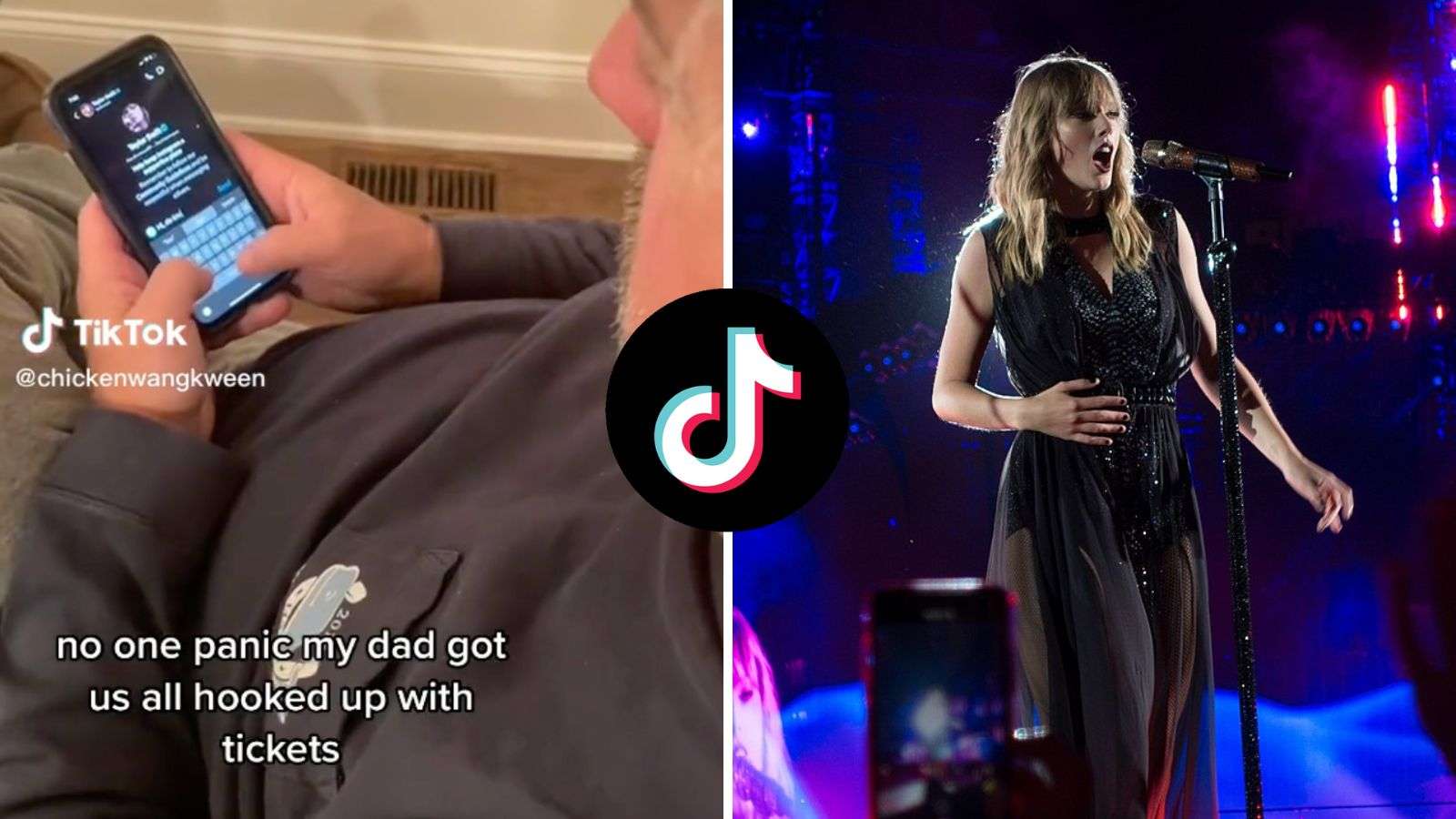TikToker goes viral showing dad's hilarious attempt to get Taylor Swift tickets