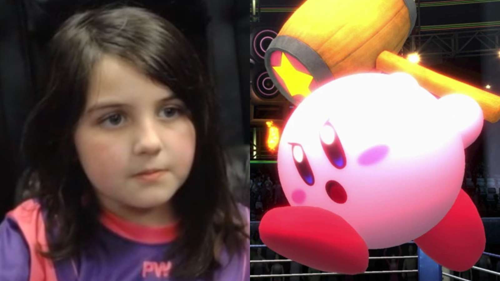 8-year-old girl bubblegum wins games at smash tournament