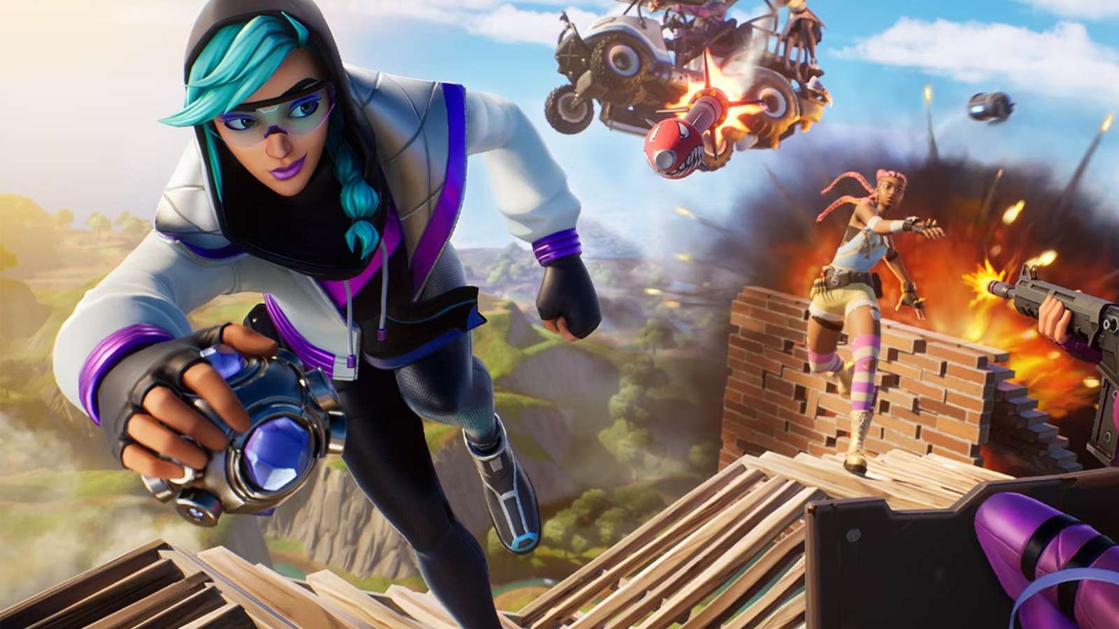 Fortnite Chapter 3 Season 4's final event teases Chapter 4's new arrivals.
