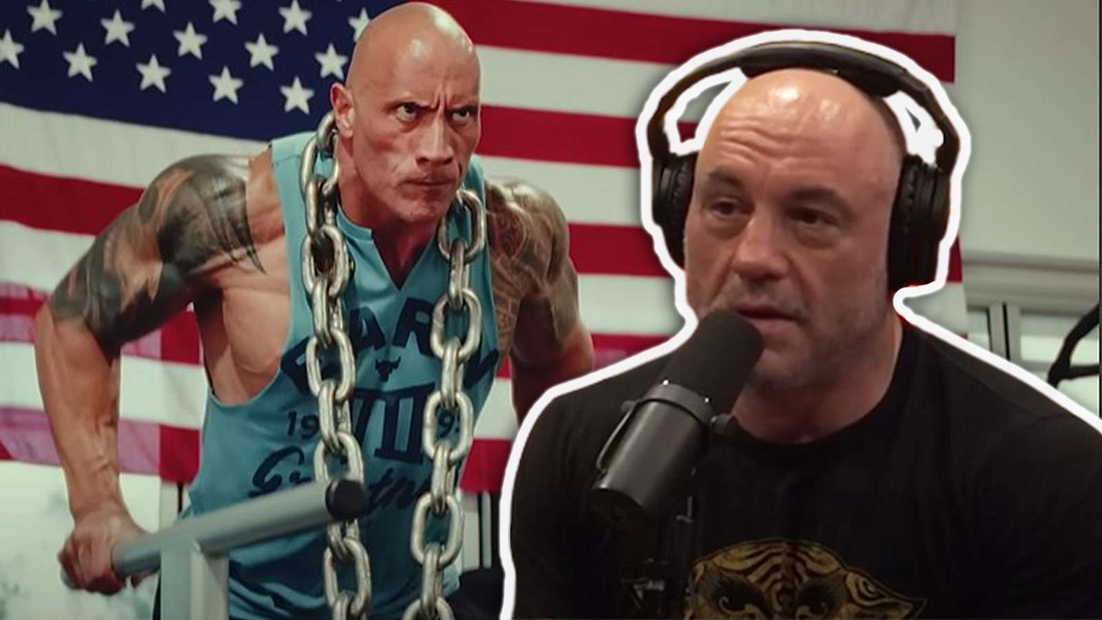 Joe Rogan accuses the rock of using steroids come clean