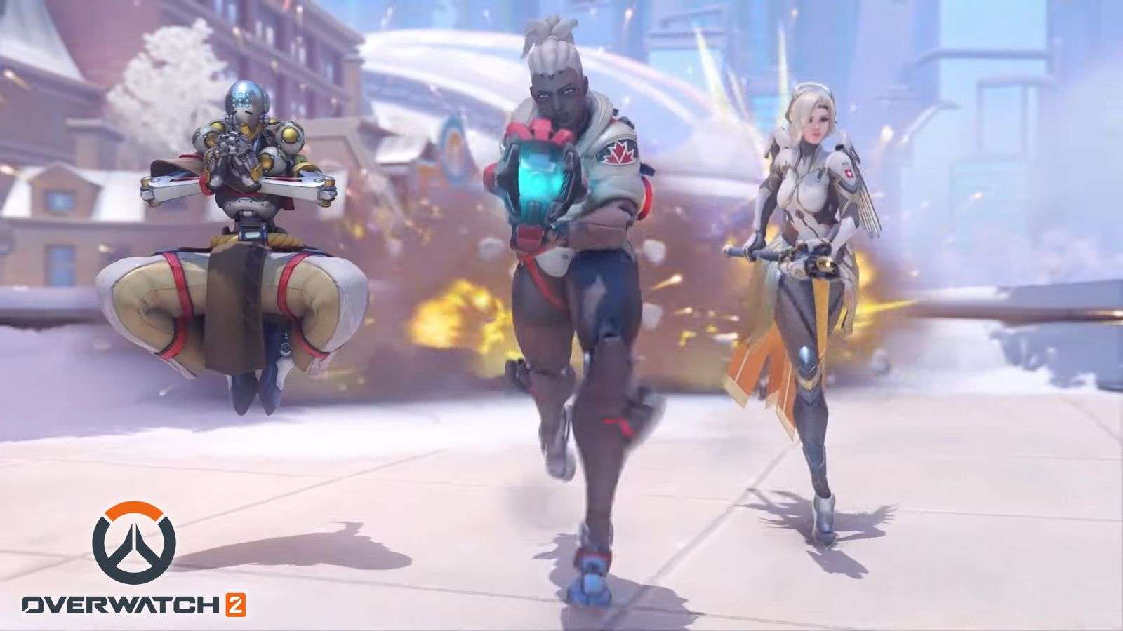 Overwatch 2 Sojourn and Mercy