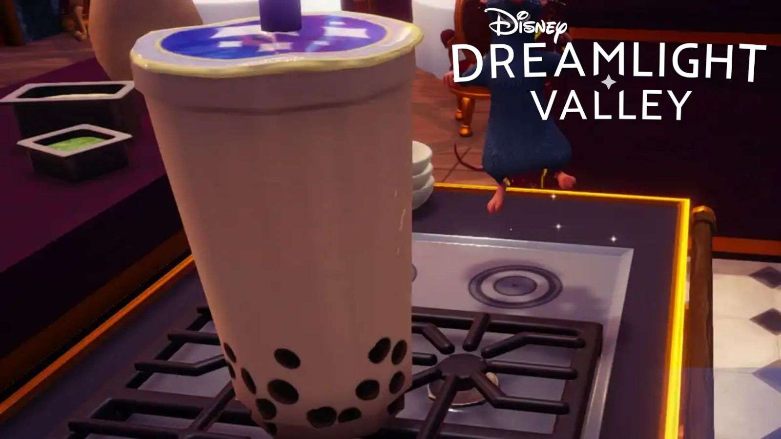 Disney Dreamlight Valley how to make Boba tea