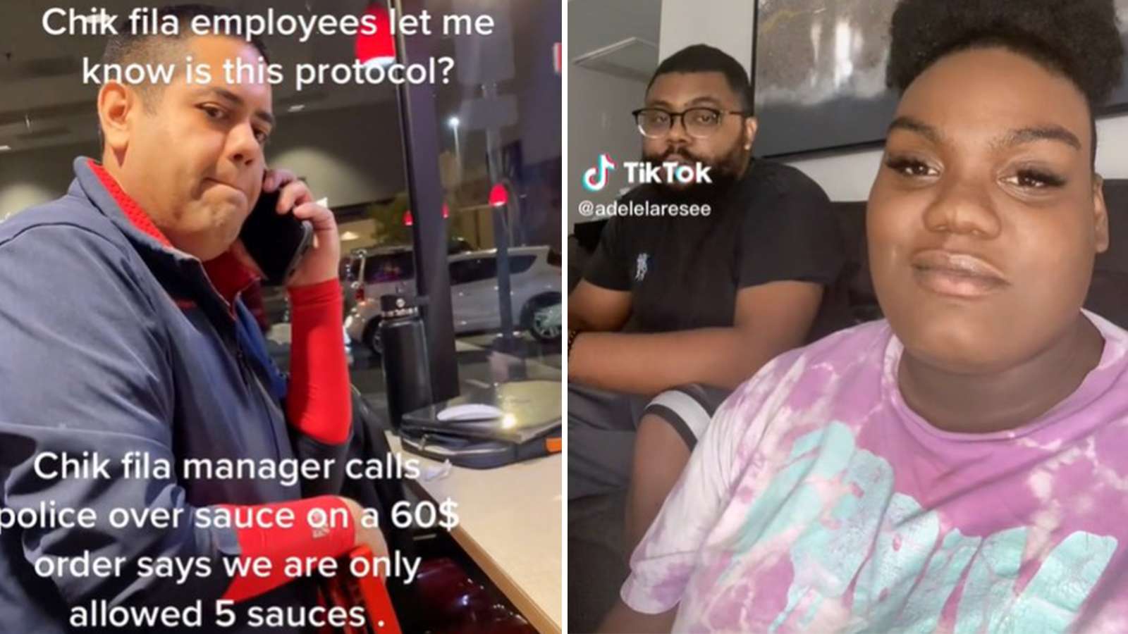 Chick-Fil-A manager calls cops on couple asking for more sauce