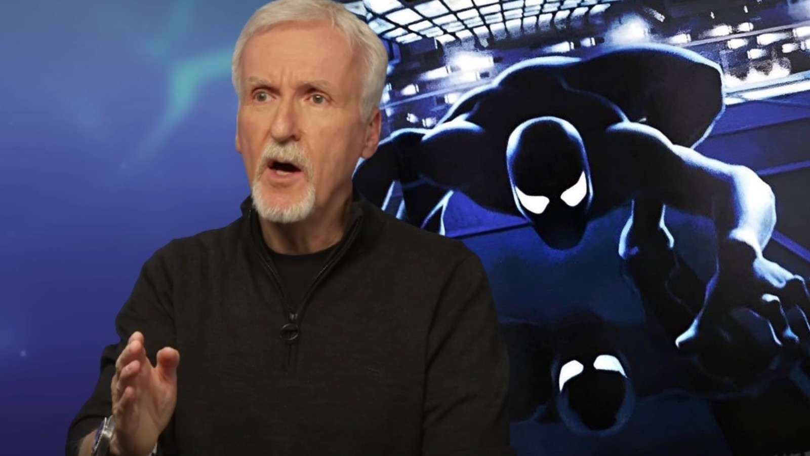 James Cameron and his concept art for his Spider-Man movie