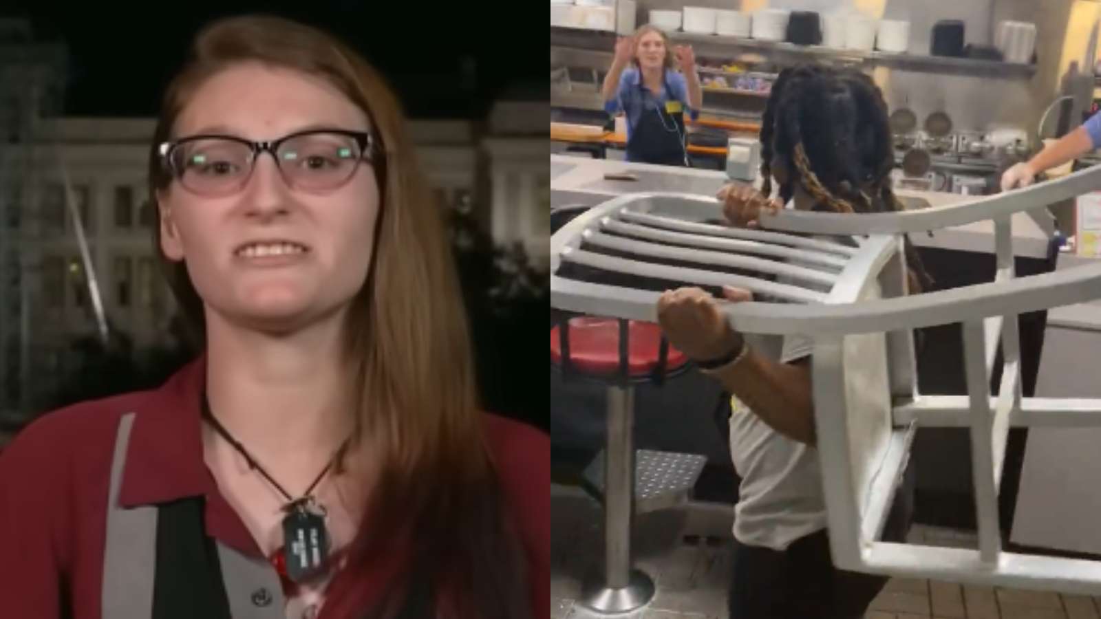 The Waffle House fighter revealed why she didn't press charges on fox news