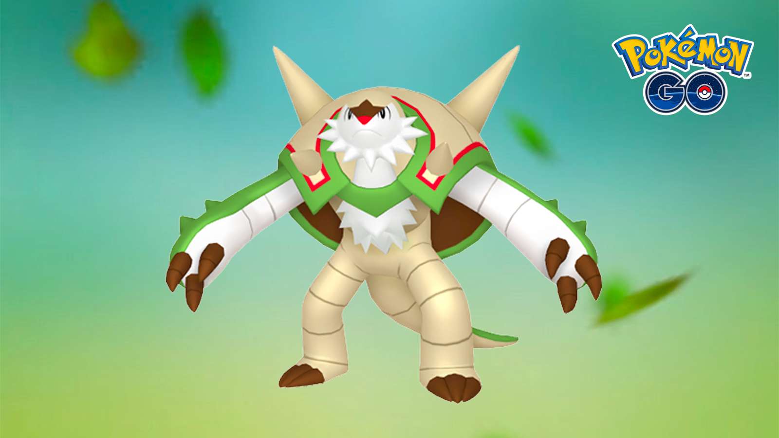 Chesnaught appearing in Pokemon Go