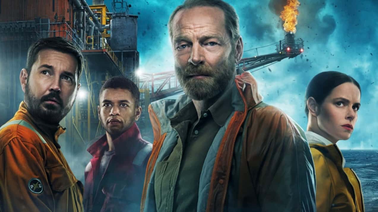 The poster for new Amazon Original The Rig.