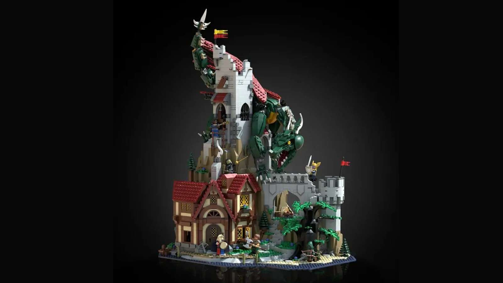 D&D Lego Set Dragons Keep