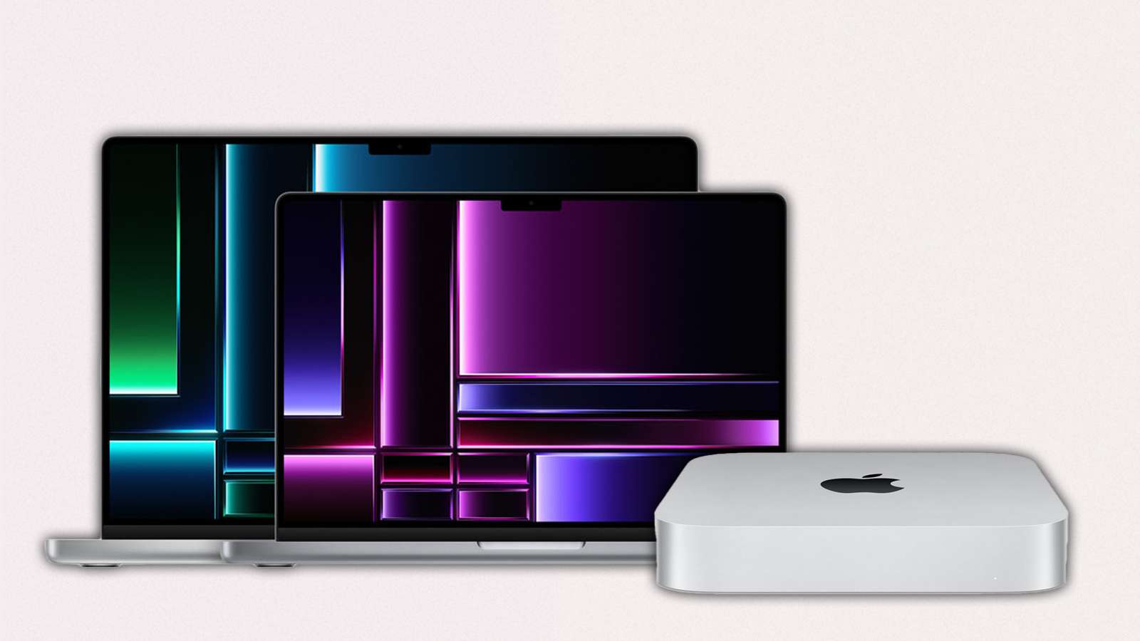 apple mac mini and macbooks