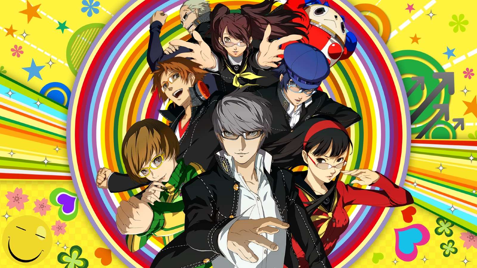 An official image of Persona 4 Golden artwork.
