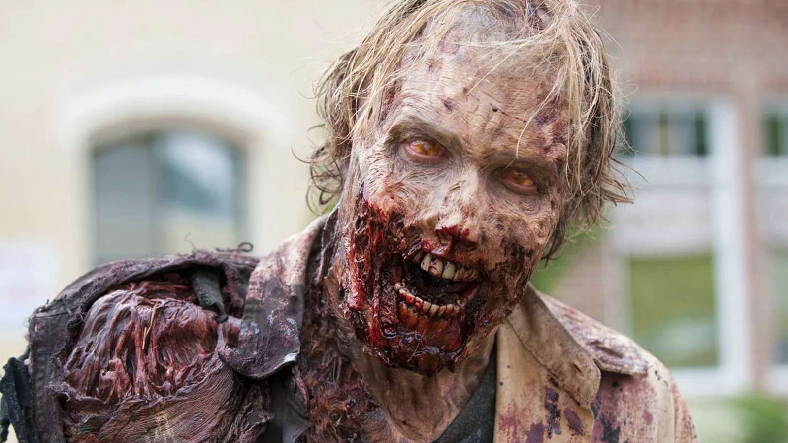 A zombie in The Walking Dead