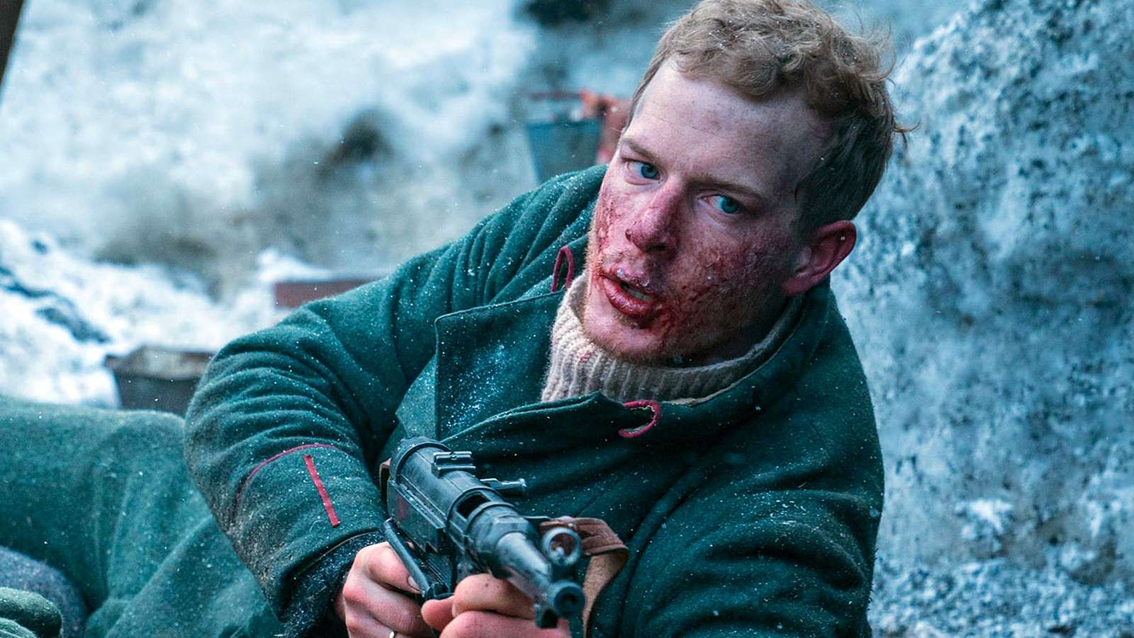 A still from Narvik, a new war movie on Netflix