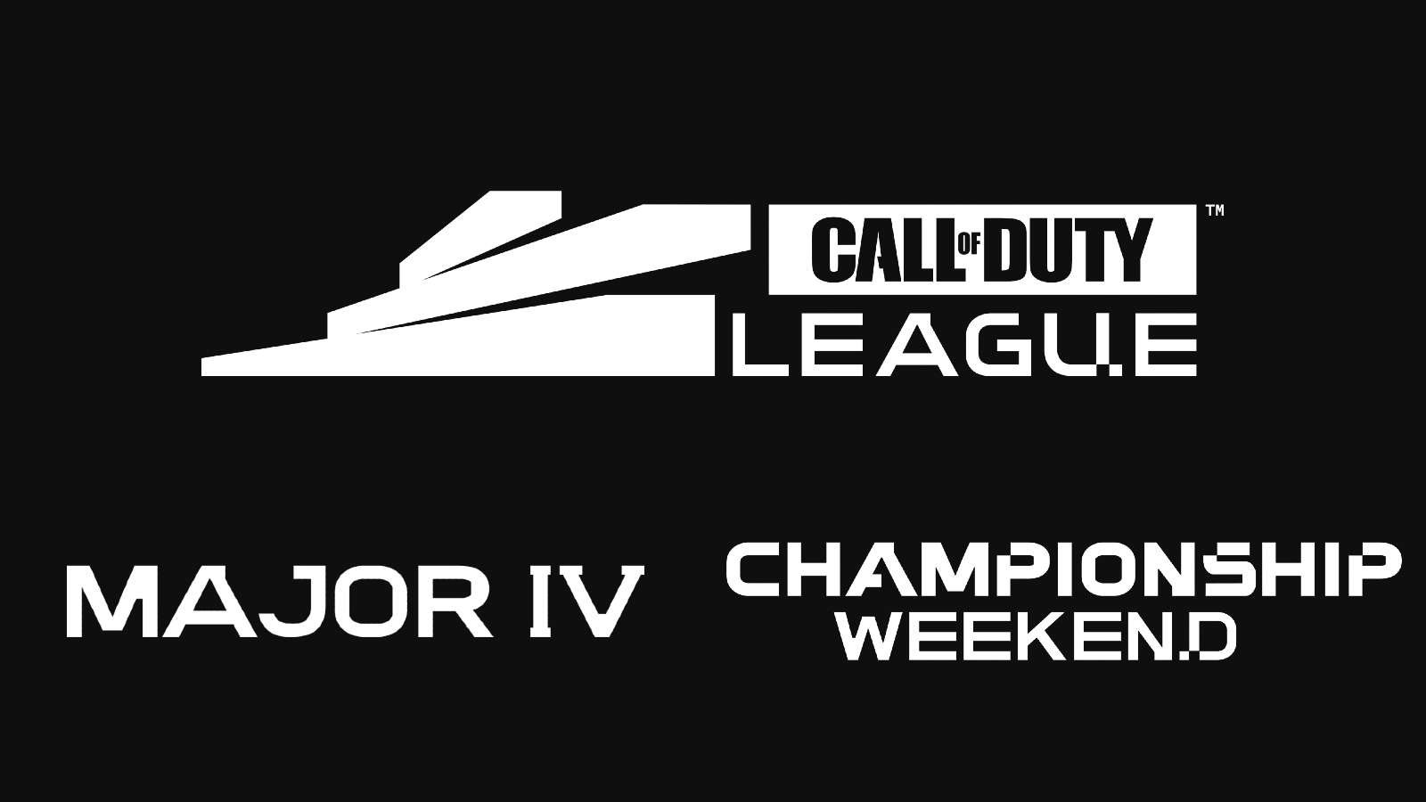CDL Major 4 and Champs logos