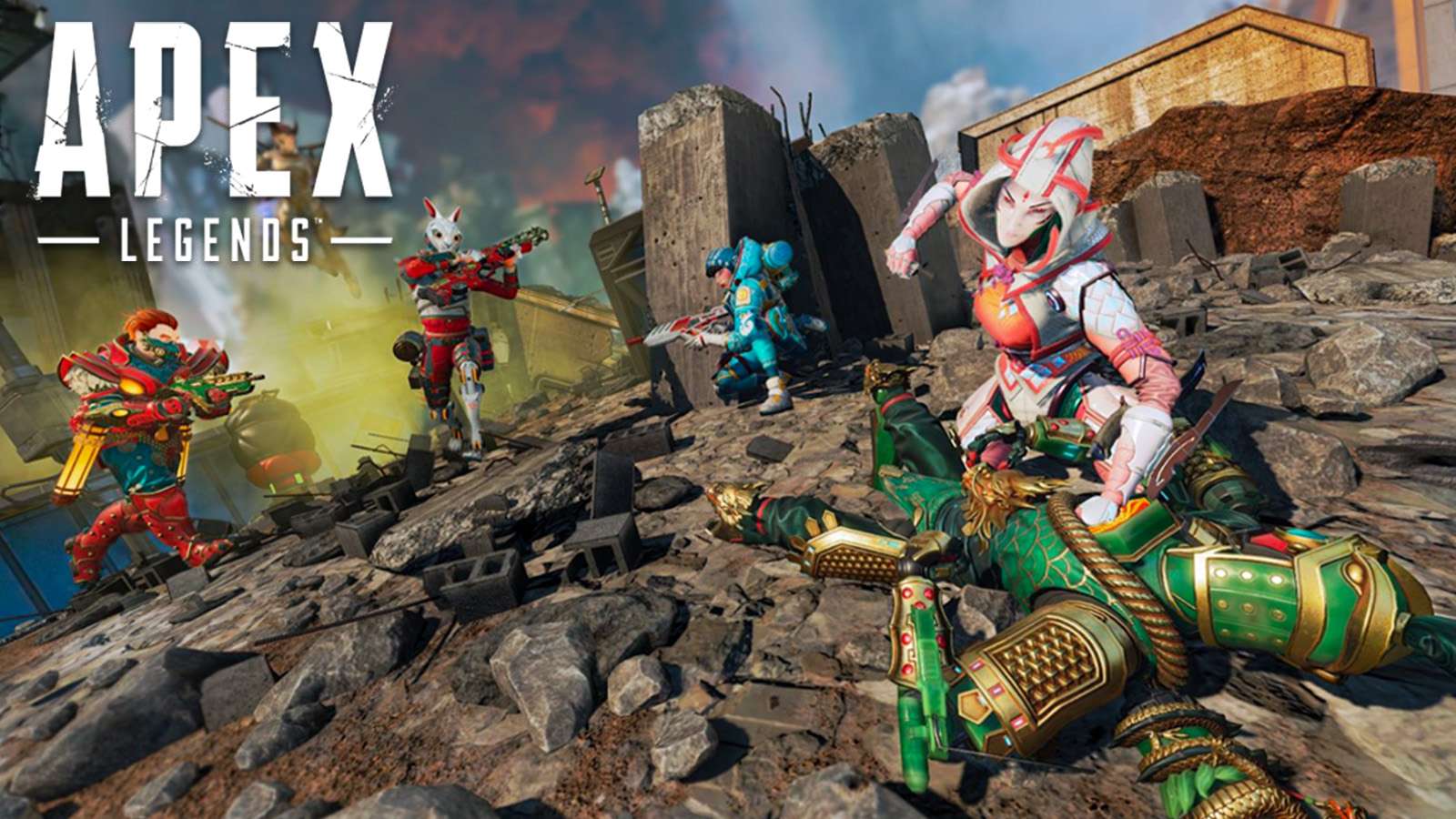 Apex Legends characters in action